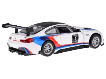 BMW M6 GT3 масштаб 1:32 металлический спортивный автомобиль свет звук ZA4613