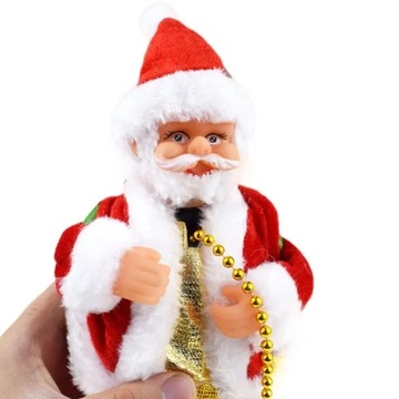 Маленькие статуэтки Санта-Клауса могут автоматически перелезать через игрушки Санты.