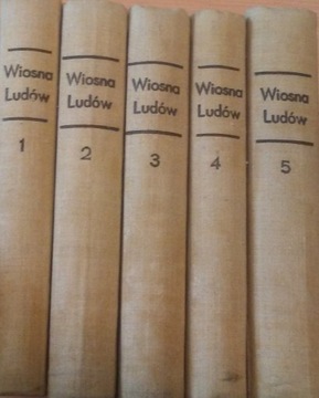 Gąsiorowski WIOSNA LUDÓW W POLSCE I EUROPIE t.1-5