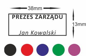 Персональная марка TRODAT 4911 на 4 строки - ЭКСПРЕСС