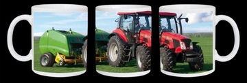 CIĄGNIK TRAKTOR FOTO KUBEK + IMIĘ