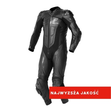 Мужской мотоцикл комбинезон Spyke Aragon Race Black Size 48