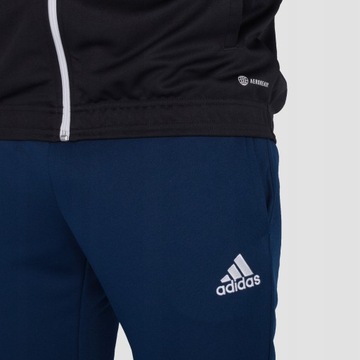 Adidas Męskie Spodnie Dresowe Treningowe Rozpinane Nogawki Granatowe r. XL