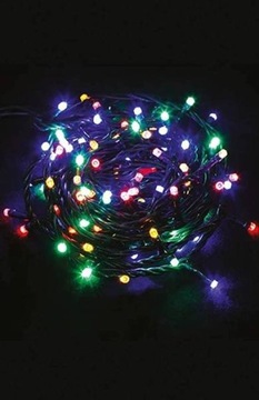 СВЕТОДИОДНЫЕ РОЖДЕСТВЕНСКИЕ ОГНИ 180 МНОГОЦВЕТНЫЕ