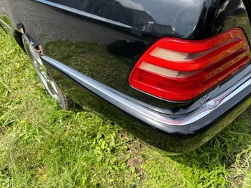MERCEDES CL C140 COUPE LISTWA CHROM ZDERZAKA LEWA TYŁ TYLNA 1994 LIFT