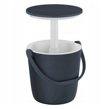 КЕТЕР Садовый стол, барная стойка, Круглый Графит