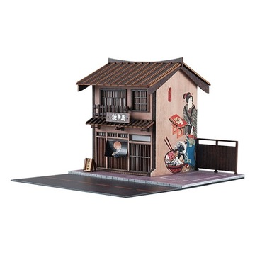 1/64 Shop Model Diorama Making Kits DIY for Micro