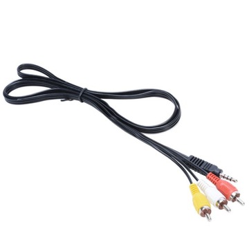 1 * wtyk Jack do kabla RCA. Video Box AV RCA 3 na
