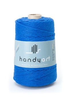 Sznurek do makramy bawełniany class blue 5mm 100m