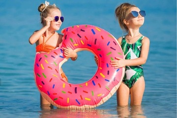 КРУГ ДЛЯ ПЛАВАНИЯ ВОДНЫЙ КРУГ ДЛЯ БАССЕЙНА, НАДУВНОЙ, НАДУВНОЙ, ПОНЧИК 60СМ