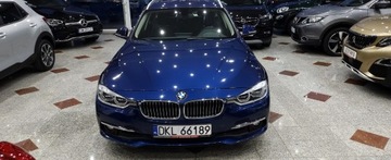 BMW Seria 3 F30-F31-F34 Touring Facelifting 2.0 318d 150KM 2015 BMW Seria 3 Automat 8G Nawigacja Lampy Full Led 2 komplety felg Lato 18 Zi, zdjęcie 1
