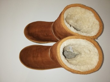 Skórzane zimowe buty UGG Australia. Rozmiar 38.