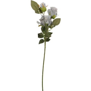 Gałązka 3 róż 65cm szary KWIATY SZTUCZNE Goliat
