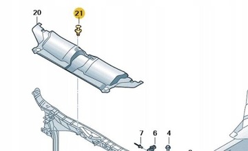 #Новый оригинальный ПЕРЕДНИЙ зажим для ремня безопасности Audi