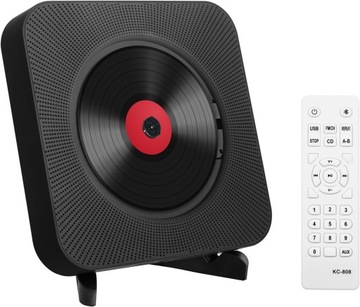 ODTWARZACZ CD BLUETOOTH MONTAŻ NA ŚCIANIE / STOJAK RADIO USB + PILOT B