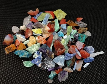 MIX Bryłka, Naturalne kamienie, Zestaw 100g