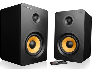 АКТИВНЫЕ ДИНАМИКИ 2.0 MODECOM ECLIPSE 180 BLUETOOTH APT-X 2x90 Вт ТЯЖЕЛЫЕ 12 КГ