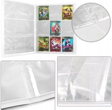 БОЛЬШОЙ ЗОЛОТОЙ АЛЬБОМ XXL КЛАССА НА 432 КАРТЫ + ОРИГИНАЛЬНЫЕ КАРТЫ TCG POKEMON x10