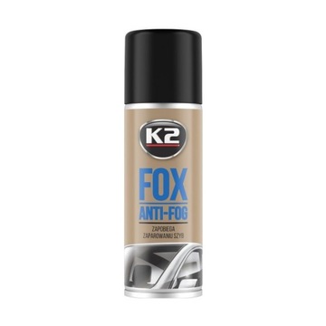 K2 FOX ANTI FOG ANTYPARA PRZECIW PAROWANIU SZYB ZAPOBIEGA SPRAY 150ML