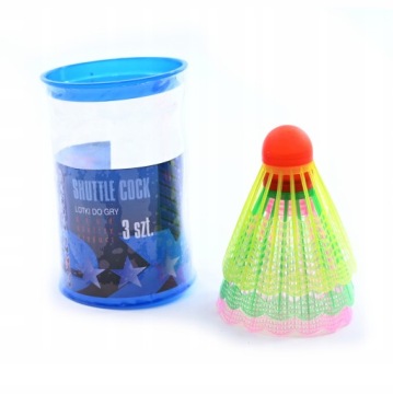 РАЗНОЦВЕТНЫЕ ПЛАСТИКОВЫЕ СТАВНИ ДЛЯ БАДМИНТОНА, НАБОР ИЗ 3 ШТ.