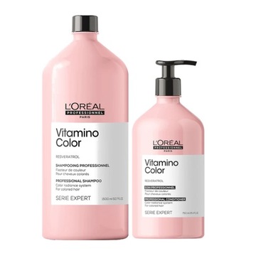 LOREAL VITAMINO COLOR SZAMPON + ODŻYWKA ZESTAW