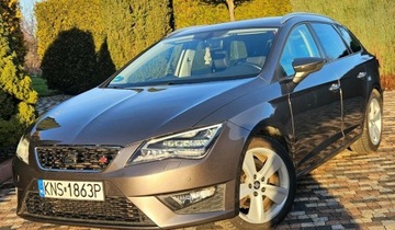 Seat Leon III ST 2.0 TDI CR 150KM 2016 Seat Leon 2.0 Tdi 150 KM , FR , Serwisowany, Polecam 2.0 Diesel 150KM, zdjęcie 1