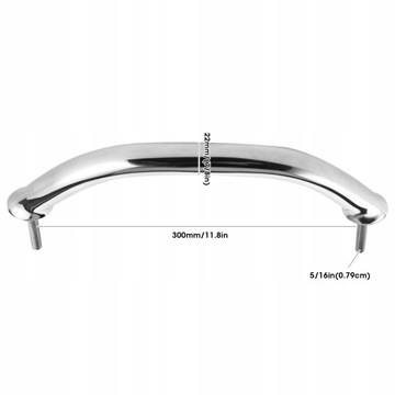 UCHWYT PROSTY 30 CM DLA ŁODZIE