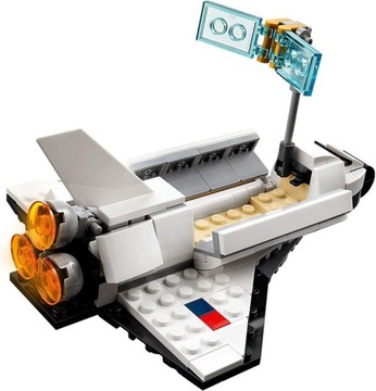 НАБОР ДЛЯ ДЕТЕЙ LEGO CREATOR BLOCKS 31134 «КОСМИЧЕСКИЙ ШАТЛОН 3 В 1» + СУМКА LEGO
