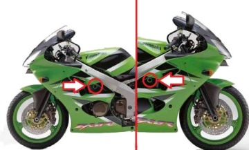 KAWASAKI ZX6R ZX9R NINJA 1998-2002 + ПОДАРОК ​​- АВТОМОБИЛЬНЫЕ ПОДКЛАДКИ MotopoliS