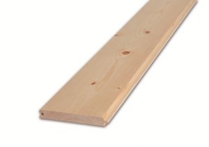 Podbitka Dachowa Drewniana naturalna Boazeria Deska elewacyjna 2.5m 11mm