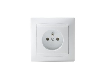 Gniazdo Gniazdko pojedyncze elektryczne 2P+Z, 16A-250V~ 'LUNA'