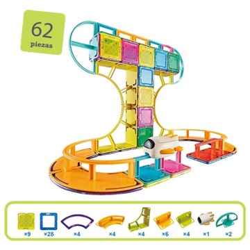 МАГНИТНЫЕ КОНСТРУКЦИОННЫЕ БЛОКИ XXL TRACK