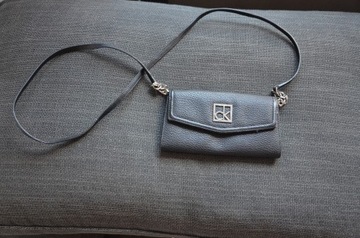 torebka Calvin Klein czarna 19x11 cm