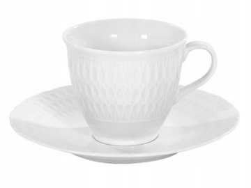 0001 FILIŻANKA 100 ml espresso Biała SOFIA PORCELANA ĆMIELÓW NOWOŚĆ 1