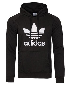 Adidas Originals czarna męska bluza Trefoil Hoody AB8291 M