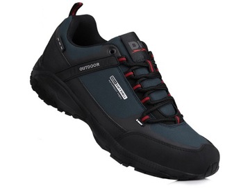 Buty męskie DK Predator Low NAVY RED SPORTOWE SOFTSHELL OUTDOOR