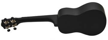 ДЕРЕВЯННАЯ КОНЦЕРТНАЯ УКУЛЕЛЕ РАДУГА ЧЕРНАЯ МАТОВАЯ