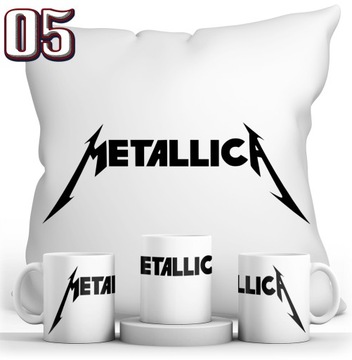 METALLICA КРУЖКА + ПОДУШКА + НАБОР ИМЕНИ