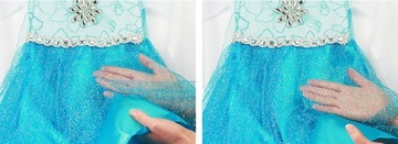 ПЛАТЬЕ НАряд ЭЛЬЗЫ Платье Эльзы 104 110 Костюм для детей 3–4 лет маскарадный костюм ХОЛОДНОЕ МОРОЖЕНОЕ