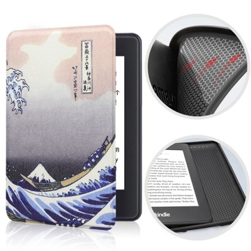 Etui do Kindle 11 Touch silikonowy tył wzory 18 wave