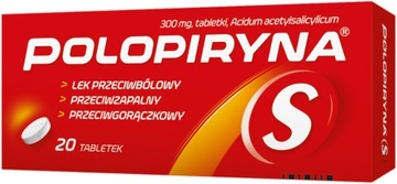 Polopiryna S 20tabl przeciwbólowy gorączka