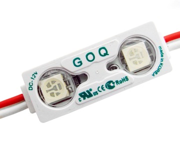 Moduł LED SAMSUNG 2x 5252 GOQ IP68 ZIELONY mini