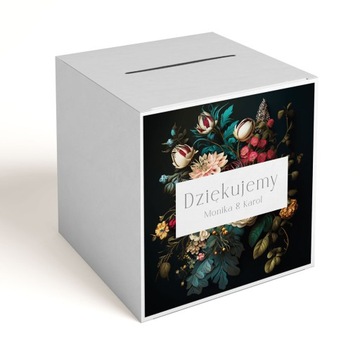 Классическая коробка-конверт с персонализацией.