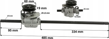 ТРАНСМИССИЯ ПРИВОДА ДЛЯ БЕНЗИНОВОГО ПРИВОДА ДЛЯ ГАЗОНЧИКА