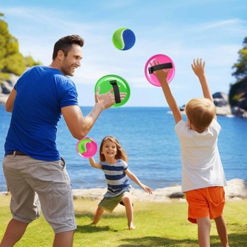 Игра Catch Ball на липучке Аркадная игра BALL весла ПОЛНЫЙ КОМПЛЕКТ