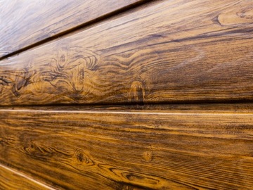 Гараж из листового металла 6х8м Дуб Графит | Жестяные гаражи