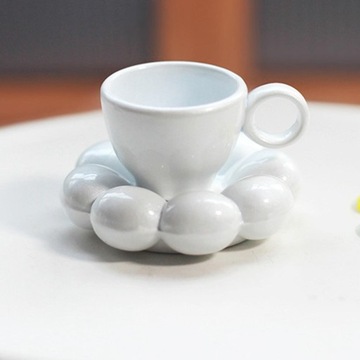 Miniaturowy dla lalek Tea Cup Dekoracja