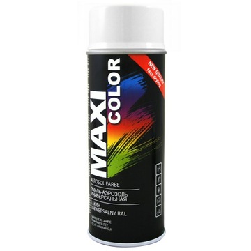 MAXI COLOR lakier akrylowy 9003 biały poł 400ml