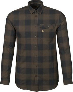 KOSZULA SEELAND HIGHSEAT - Hunter Brown-XL