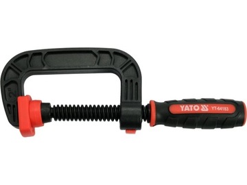 ŚCISK STOLARSKI ŚRUBOWY TYP C NYLONOWY 50 MM YT-64183 YATO #
